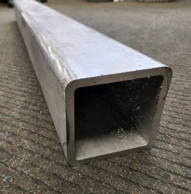 Aluminium Box Section 100mm X 100mm X 8mm Secondhand